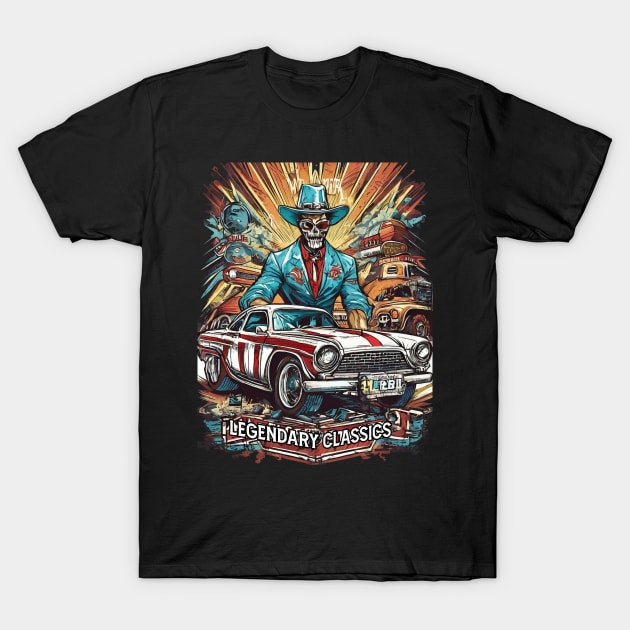 American muscle cars T-Shirt by Tjhtt Autoarts